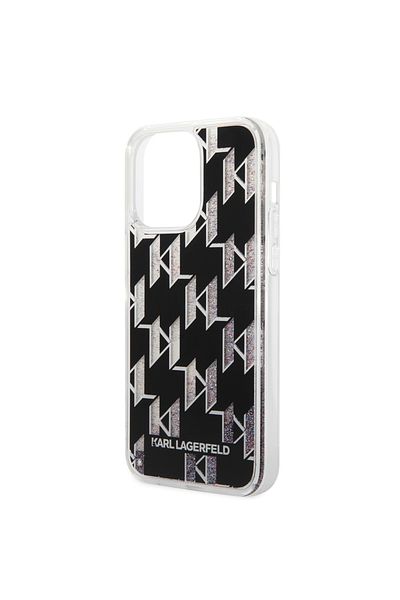 Karl Lagerfeld Case for iPhone 14 Pro Max - Karl Lagerfeld Hardcase Liquid Glitter (KLHCP14XLMNMK) - Monogram