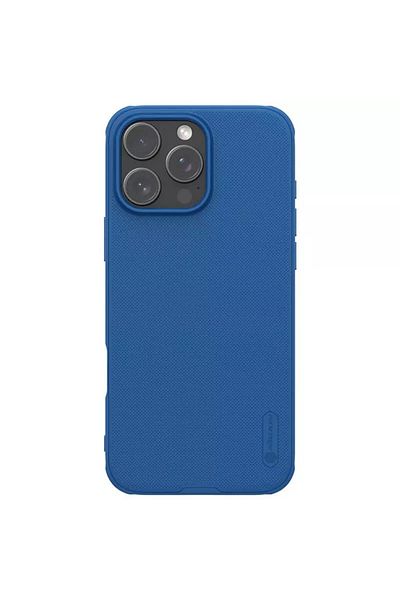 Nillkin Carcasă pentru iPhone 16 Pro Max - Nillkin Super Frosted Shield Pro Magnetic - Albastră
