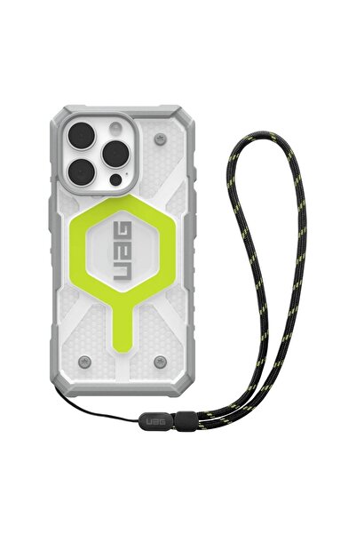 UAG Husă pentru iPhone 16 Pro Max - UAG Pathfinder Clear MagSafe - Șnur Activ...