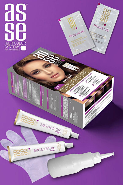 asse Permanent Hair Dye 7.7 Tobacco Coffee 50 50ml