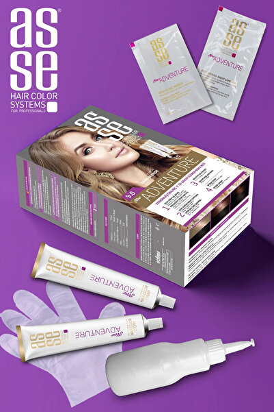 asse Permanent Hair Dye 9.0 Dark Yellow 50 50ml