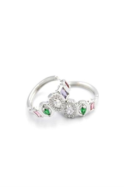 PRATİKOBA Serenay Earrings - Silver