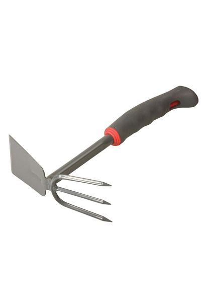 PROLINE Small Gardening Fork With Steel Hoe