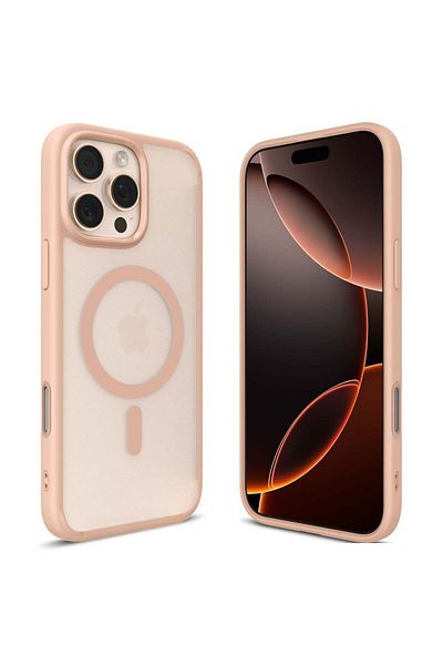 Spigen Husă pentru iPhone 16 Pro Max - Spigen Ultra Hybrid T MagSafe - Frost Rose Titanium