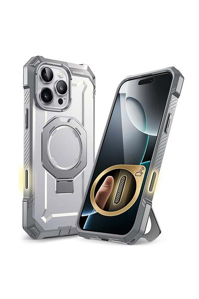 Supcase IPhone 16 Pro Case - Supcase Unicorn Beetle Defender - White