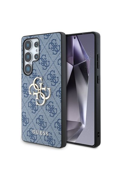 Guess Carcasă pentru Samsung Galaxy S25 Ultra - Guess Hardcase 4G Big Logo (GUHCS25L4GMGBL) - Albastră