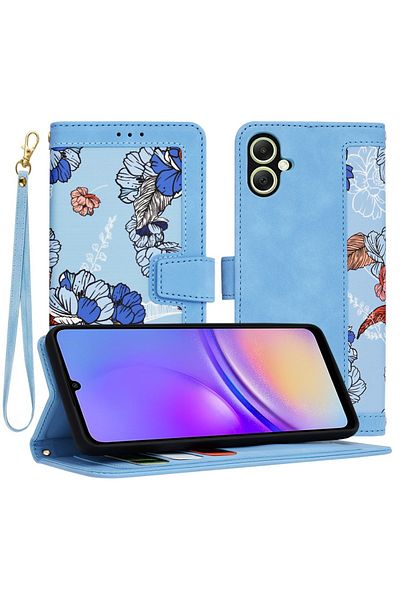 Techsuit Case for Samsung Galaxy A05 - Techsuit FlipCraft - Vibrant Blue