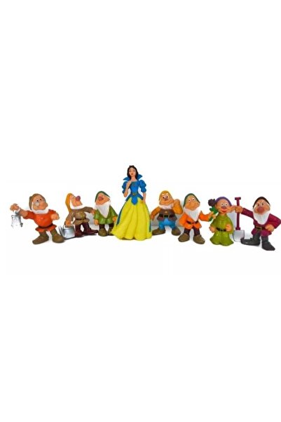 OEM Set 8 Figurine, Alba Ca Zapada Si Cei 7 Pitici, Tnagora®, 8-12 cm