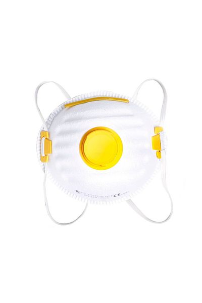 Polonia Dust Mask With Valve, 3/Set