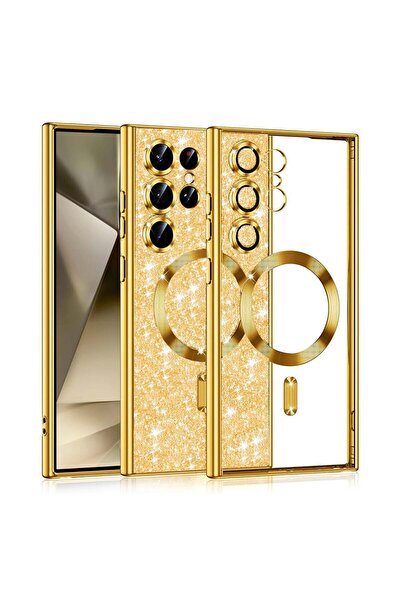 Techsuit Carcasă pentru Samsung Galaxy S25 Ultra - Techsuit Luxury Glitter Ma...