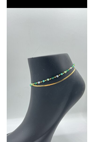 shop خلخال فولاذي، غير قابل للتشوه، مضاد للحساسية، سلسلة مزدوجة