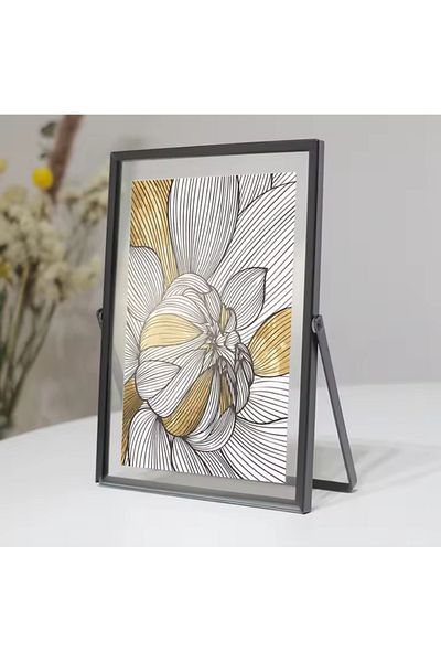 hobicehayaller 10X15 cm Lina Metal Frame! Decorative Photo Frame!
