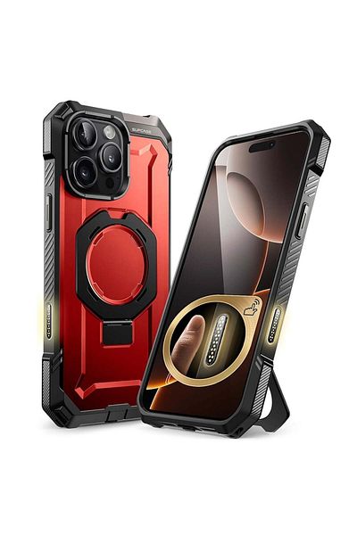Supcase IPhone 16 Pro Max Case - Supcase Unicorn Beetle Defender - Ruddy