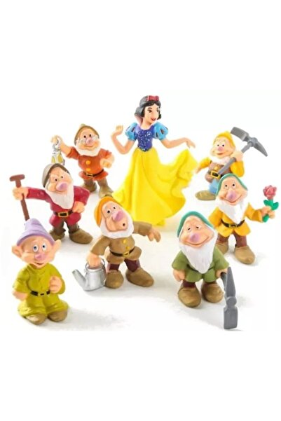 OEM Set 8 Figurine, Alba Ca Zapada Si Cei 7 Pitici, Tnagora®, 8-12 cm