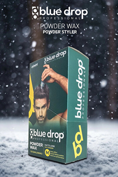 BLUE DROP Pudră volumătoare Matte Look Blue Drop 15g