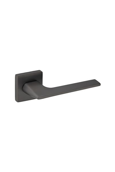 EYMEN YAPI Meysan İrem Luxury Square Badge Door Handle Anthracite Wc
