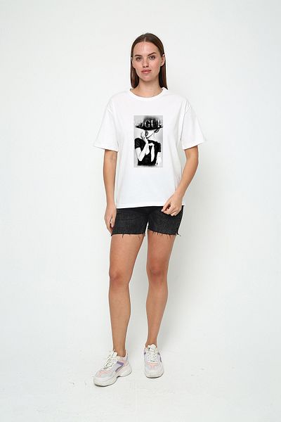 vikitekno Oversize Printed Style Women's T-Shirt