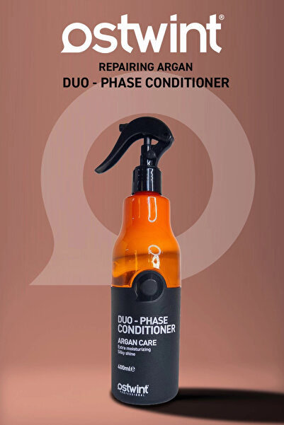 Ostwint Duo-phase Conditioner With Argan Oil For Shiny And Fortified Hair - 400ml