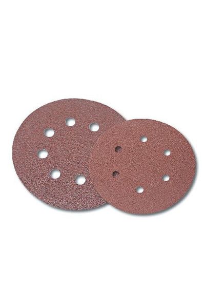 KLİNGSPOR Abrasive Disc Paper With Holes 125Mm - Gr.60, 5/Set