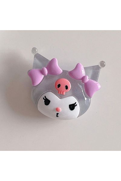 Miniso kuromi Cinnamoroll Sanrio Mobile Phone Air Cushion Bracket Kuromi Melody Pochacco Back Stick Telesco