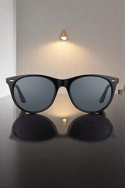 Daniel Klein 100% Polarized Uv400 Protection Black Color Wayfarer Original Unisex Sunglasses Dkgg6272C1
