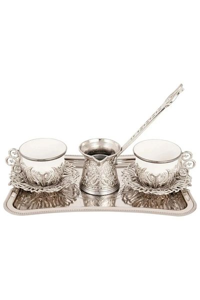 E orient Coffee Presentation Coffee 2-Piece Coffee Pot Coffee Set Espresso Coffee Mirra Coffee with Tray