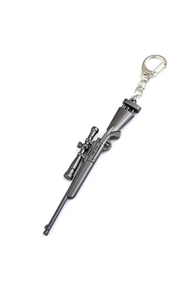 NEWBRENDHOME ألعاب تعليمية توضيحية، سلسلة مفاتيح ببجي ميتال جراي شوتر، لعبة للأولاد والبنات