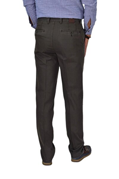 LAVETTO Men's Canvas Summer Pants Classic 697 Bgl-St04599