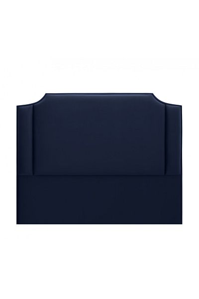 soufa dibaj H108 | Velvet headboard - Dark Blue