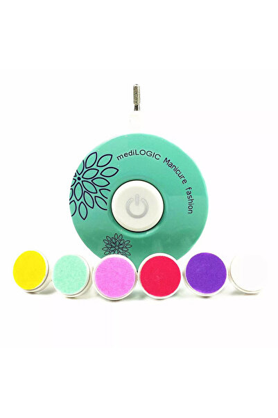 mediLOGIC Професионална пила за нокти за новородени и деца, електрическа, мно...