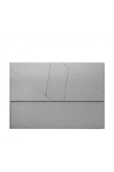 House One H113 | Velvet headboard - Light Grey