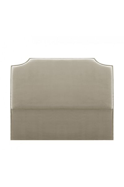 soufa dibaj H114 | Velvet headboard - Brown