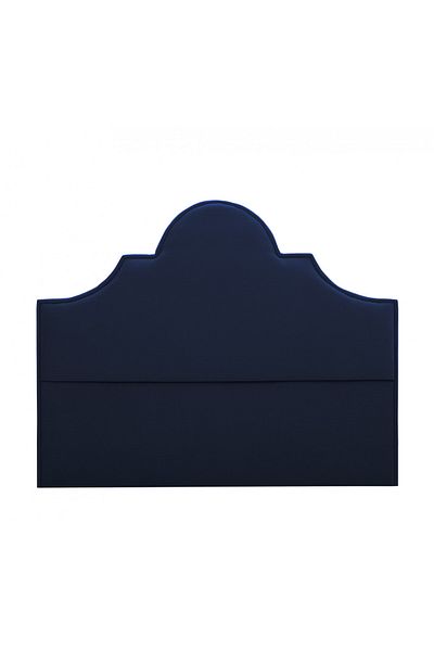 House One H112 | Velvet headboard - Dark Blue