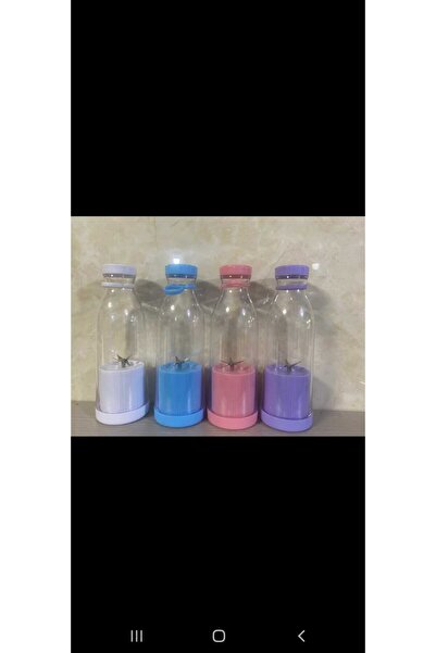 Bigpro Taşınabilir güçlendirilmiş Mini Şarjlı Blender Smoothie 380ml