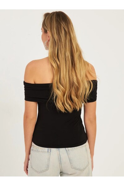 Next Women's Boat Neck, Off-The-Shoulder Body T-Shirt