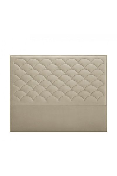 House One H226 | Velvet headboard - Light Brown