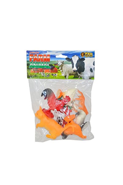 NEWBRENDHOME ألعاب تعليمية تفاعلية CN2092 حيوانات المزرعة في حقيبة - لعبة حيو...