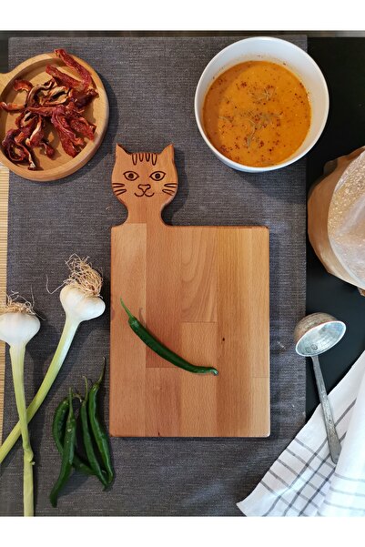 Teknofors Cat Chopping Board, Cutting Board, Presentation Plate