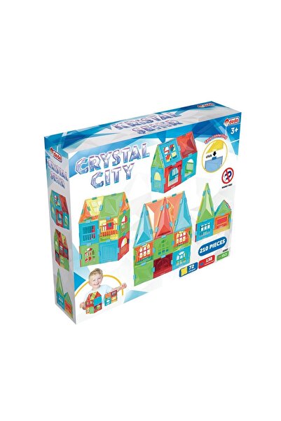 SPOR35 Kız Erkek Çocuk Oyuncak 03991 Kristal Şehir 210 Parça -Dede Kız Erkek ...