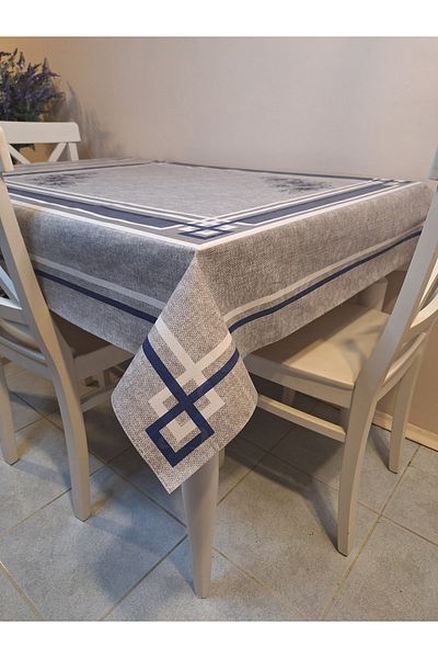 Başak Ev Tekstili DORA PANO Pânză uleioasă din PVC pe bază de fibre - Față de masă gata de ștergere cu model 120 X 140