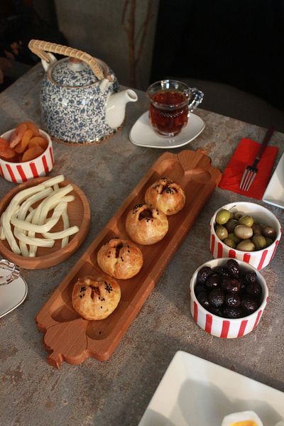 Teknofors 40 cm Wooden Spade Cheese Plate, Bread Bowl, Presentation Bowl, Cookie Bowl