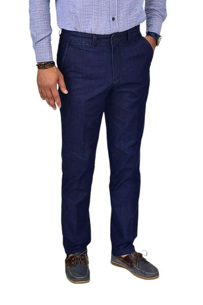 LAVETTO Men's Canvas Summer Pants Classic 1283 Bgl-St04605