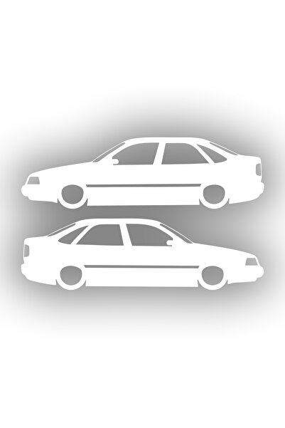 Reysa Tasarım Basık Tempra Sticker 16x5 Cm Beyaz