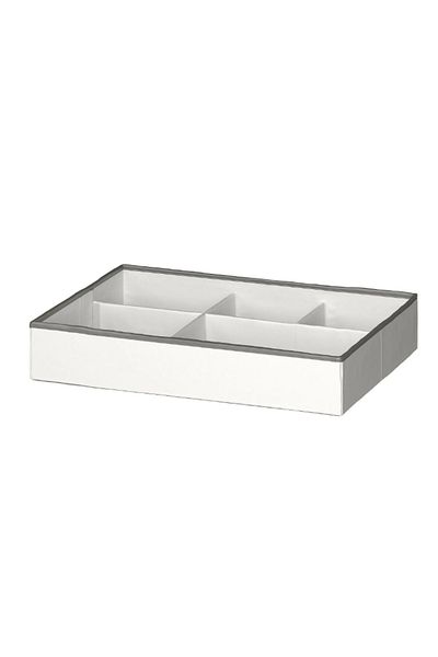 IKEA JÄTTEBJÖRN Organiser, White/Grey, 50x35x9 cm – Perfect for KONSTRUERA Drawers | IKEA