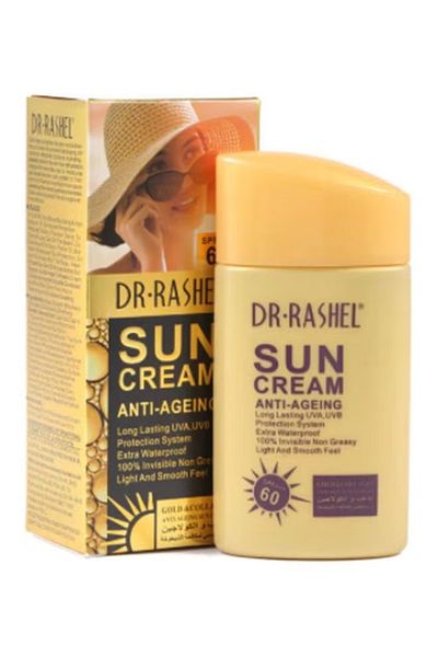 RASHEL Anti-Aging Sunscreen SPF60 Gold 80g