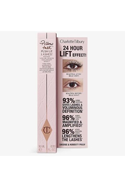 Pillow Talk Push-Up Lashes Mascara Super Black Below Talk, 10 ml