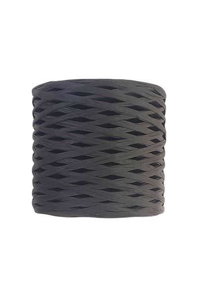 TıkTık AL Μαύρη τσάντα από σχοινί Raffia Σχοινί Raffia Σχοινί Χαρτί Σχοινί Supla Σχοινί 200 γραμμαρίων Μαύρο Χρώμα