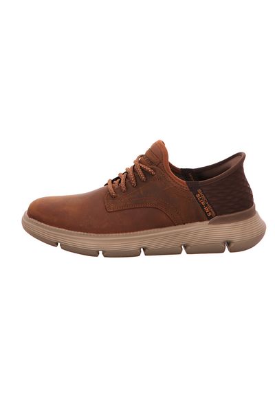 SKECHERS Pánské tenisky v hnědé barvě