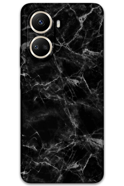 Gramaphone Huawei Nova 10 SE Uyumlu Mermer Desenli Telefon Kılıfı + Ekran Koruyucu - 5815