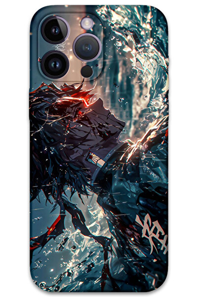 Gramaphone iPhone 14 Pro Max Uyumlu Anime Desenli Telefon Kılıfı + Ekran Koruyucu - 5749